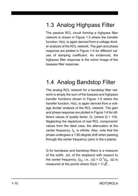 Implementing IIR/FIR Filters