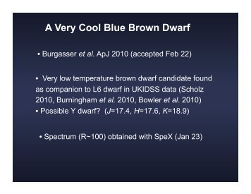 A Very Cool Blue Brown Dwarf