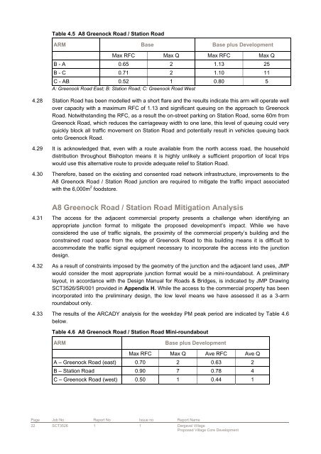 Traffic Assessment - Renfrewshire Council