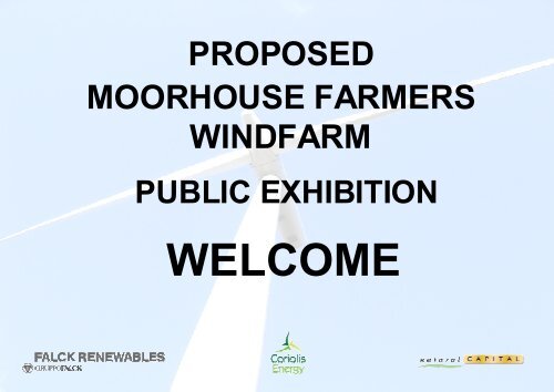 Proposed Moorhouse Farmers Windfarm - Renfrewshire Council