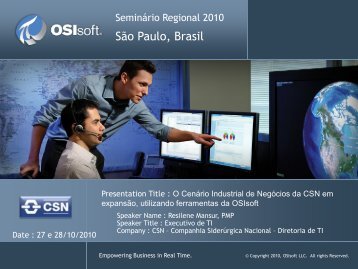 CSN - OSIsoft