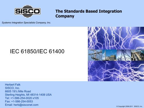 IEC 61850/IEC 61400 - OSIsoft