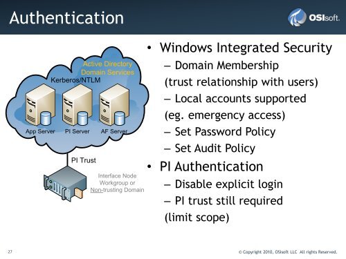 PI System and NERC CIP Security PART II - OSIsoft