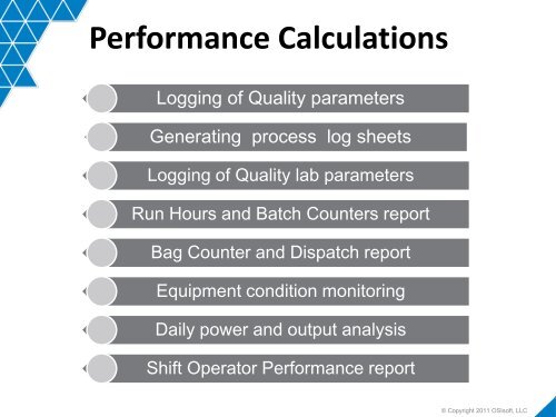 Improving Equipment Availability and Reliability Using the ... - OSIsoft