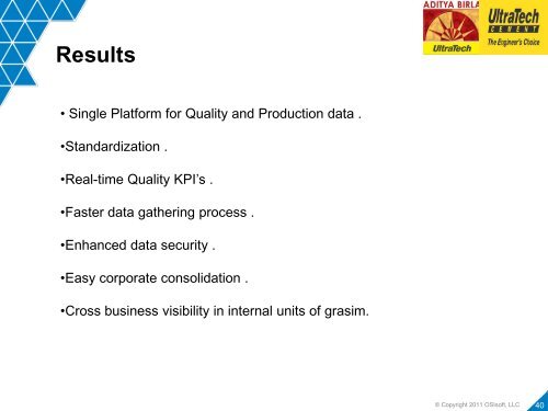 Improving Equipment Availability and Reliability Using the ... - OSIsoft