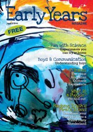 Early Years Magazine, Issue 3, 2010 - Aleesah Darlison