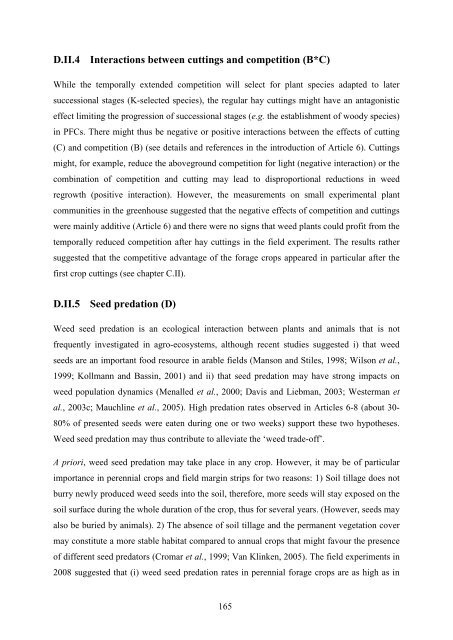 Diversifying crop rotations with temporary grasslands - Université de ...