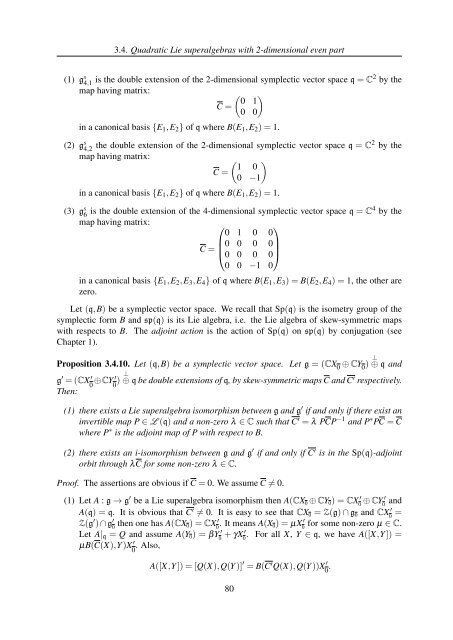 TH`ESE A NEW INVARIANT OF QUADRATIC LIE ALGEBRAS AND ...