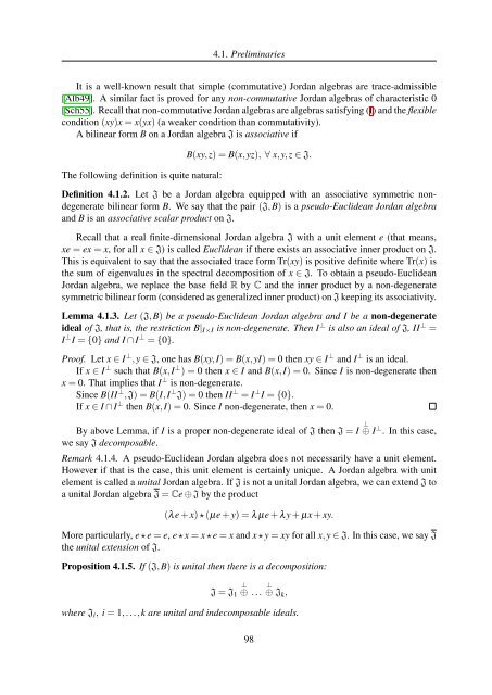 TH`ESE A NEW INVARIANT OF QUADRATIC LIE ALGEBRAS AND ...