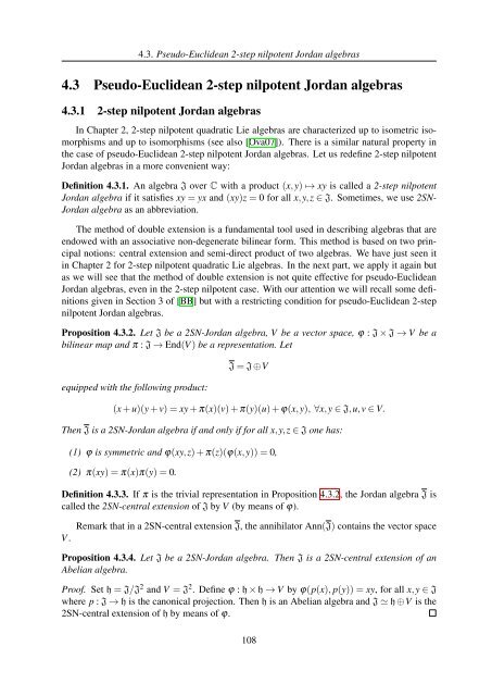 TH`ESE A NEW INVARIANT OF QUADRATIC LIE ALGEBRAS AND ...