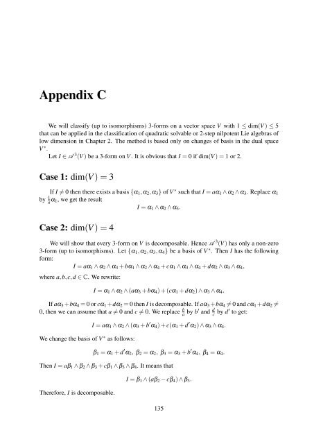 TH`ESE A NEW INVARIANT OF QUADRATIC LIE ALGEBRAS AND ...