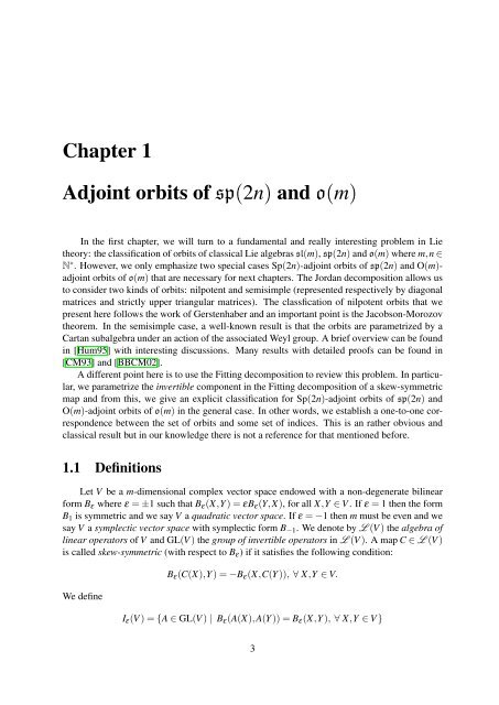 TH`ESE A NEW INVARIANT OF QUADRATIC LIE ALGEBRAS AND ...