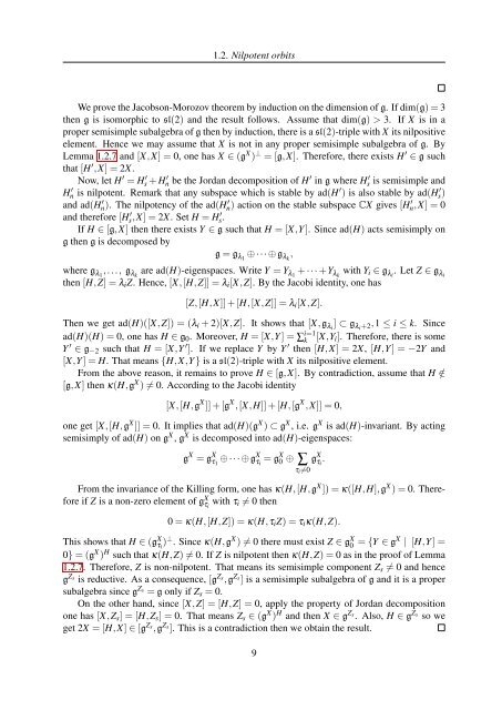 TH`ESE A NEW INVARIANT OF QUADRATIC LIE ALGEBRAS AND ...