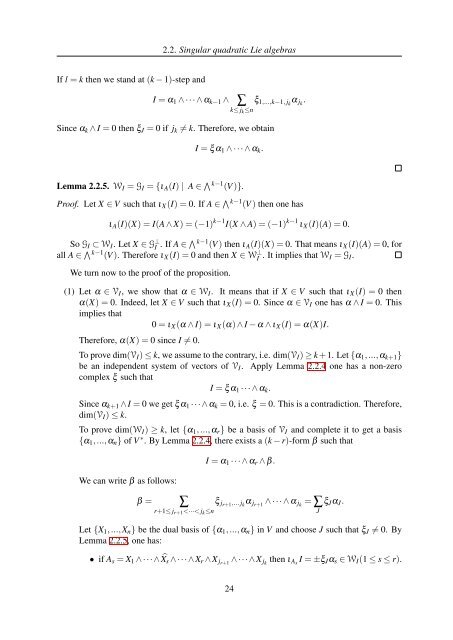 TH`ESE A NEW INVARIANT OF QUADRATIC LIE ALGEBRAS AND ...
