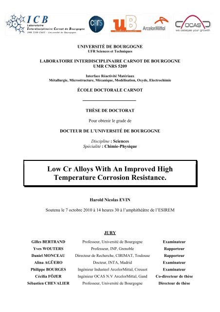 Low Cr Alloys With An Improved High Temperature Corrosion ...