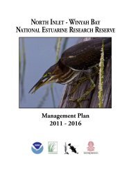 Management Plan - National Estuarine Research Reserve System ...