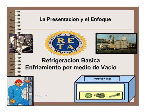 Refrigeracion Basica Enfriamiento por medio de Vacio