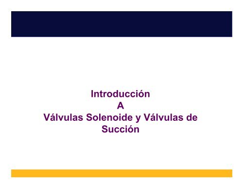 Introducción A Controles y Accesorios Refrigeración Industrial