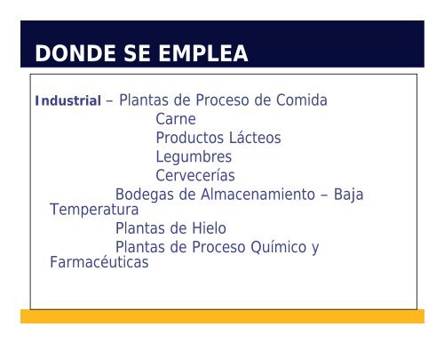 Introducción A Controles y Accesorios Refrigeración Industrial