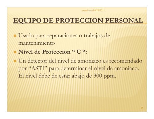 Equipo de proteccion personal