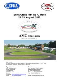 Ausschreibung EFRA GP 2010 Englisch 3 - EFRA News