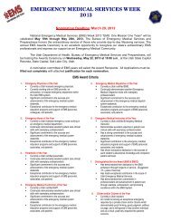 EMS Week Individual Nomination Form... - Utah Department of Health