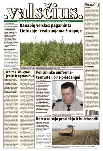 Kanapių verslas: pagaminta Lietuvoje - realizuojama Europoje