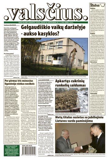 Gelgaudiškio vaikų darželyje - aukso kasyklos?