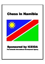 Chess in Namibia Chess in Namibia