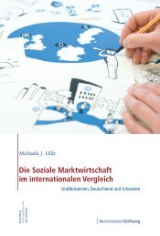 Die Soziale Marktwirtschaft im internationalen Vergleich