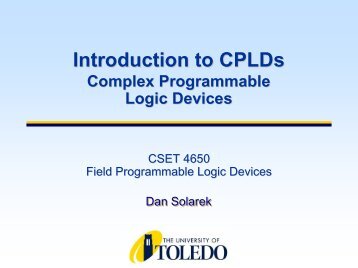 Introduction to CPLDs