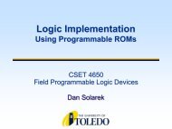 Logic Implementation Using Programmable ROMs