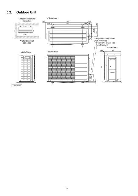 Panasonic Air Conditioner - LMG