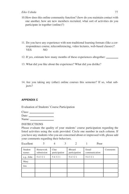 The Role of Students' Attitudes and Motivation in Second ... - CALICO