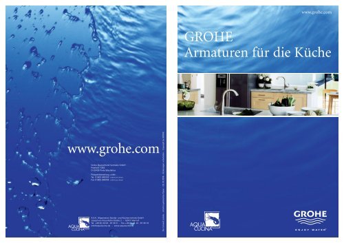 GROHE Armaturen für die Küche www.grohe.com - ASK Aqua Cucina