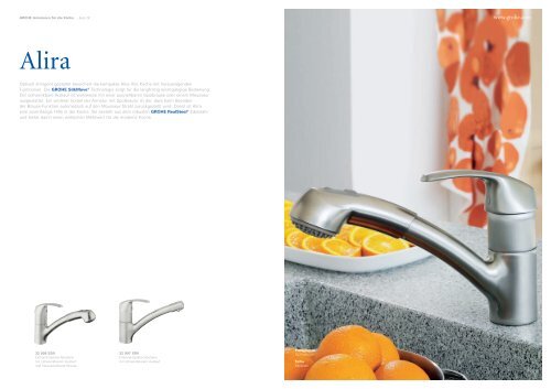 GROHE Armaturen für die Küche www.grohe.com - ASK Aqua Cucina