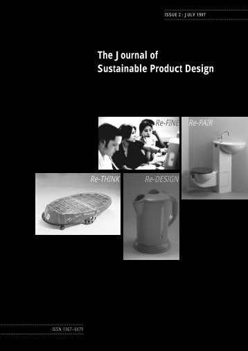 JSPD July 97 (Page 3) - The Centre for Sustainable Design