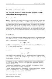 An integral invariant from the viewpoint of locally conformally ...