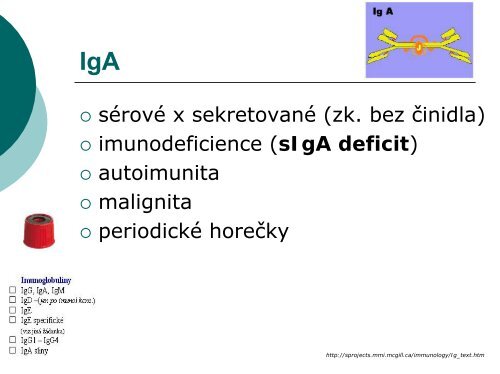 Imunologické vyšetření - Ústav imunologie