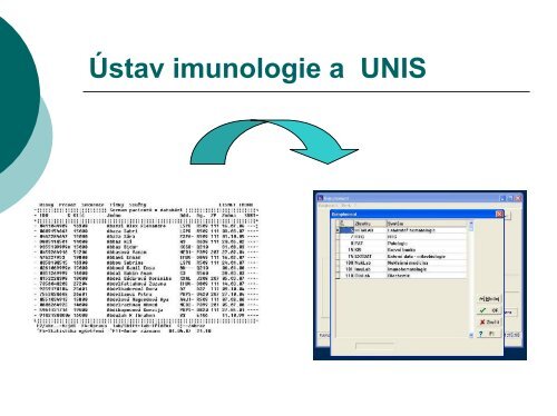 Imunologické vyšetření - Ústav imunologie