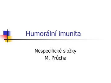 Humorální imunita