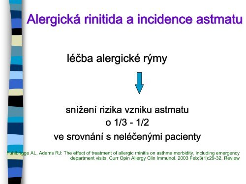 ATOPIE A ALERGIE - Ústav imunologie