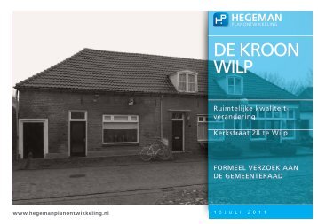 DE KROON WILP - Ruimtelijkeplannen.nl