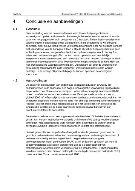 Bijlage 5 Archeologisch onderzoek - Ruimtelijkeplannen.nl