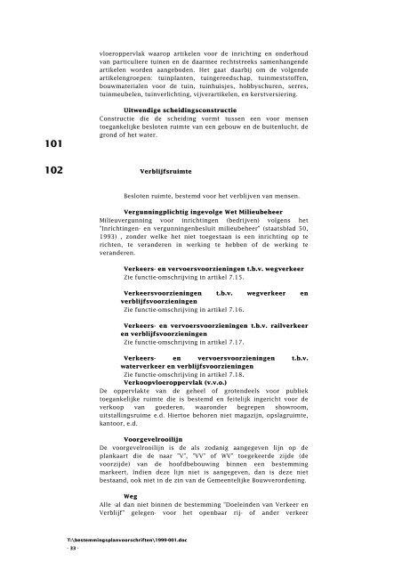 Bestemmingsplan - Ruimtelijkeplannen.nl