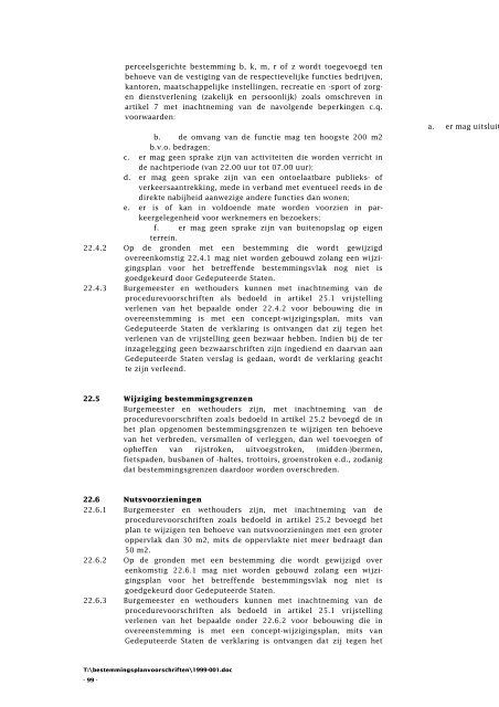 Bestemmingsplan - Ruimtelijkeplannen.nl