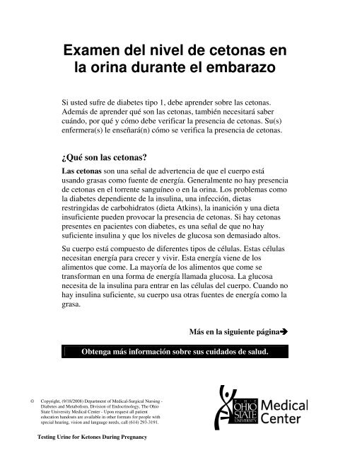 cetonas diabetes embarazo