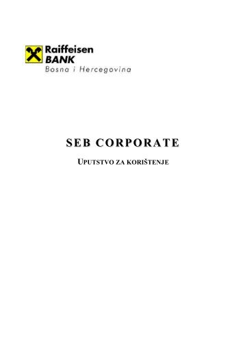 Priručnik za unutrašnji platni promet.pdf - Raiffeisen Bank