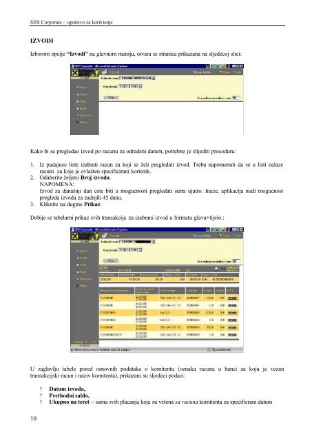 Priručnik za unutrašnji platni promet.pdf - Raiffeisen Bank