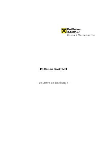 Raiffeisen_Direkt_Net_uputstvo_final 05[1].01. - Raiffeisen Bank